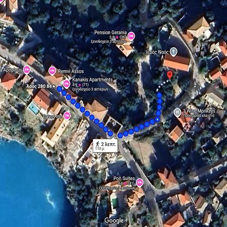 Remvi Apartments Assos Асос Екстериор снимка